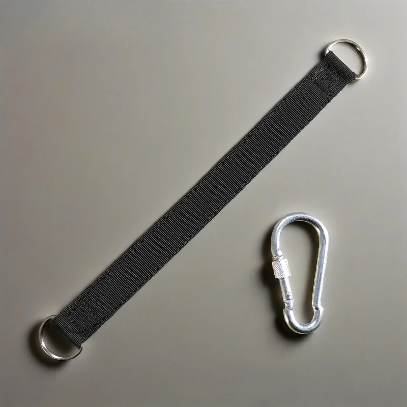 Outdoor Swing Hanging Belt Heavy Duty Nylon Tree Strap with Locking Carabiner for Hammock Chair Camping Accessories