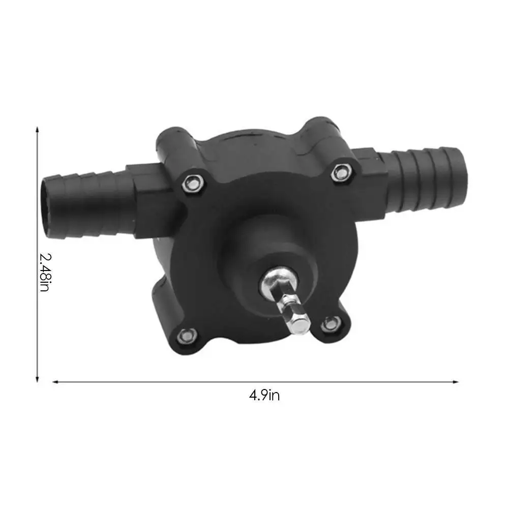 휴대용 전기 드릴 펌프 오일 유체 워터 펌프, 미니 트랜스퍼 홈 가든 도구, 액체 핸드 펌프, 셀프 프라이밍 야외 O0N7