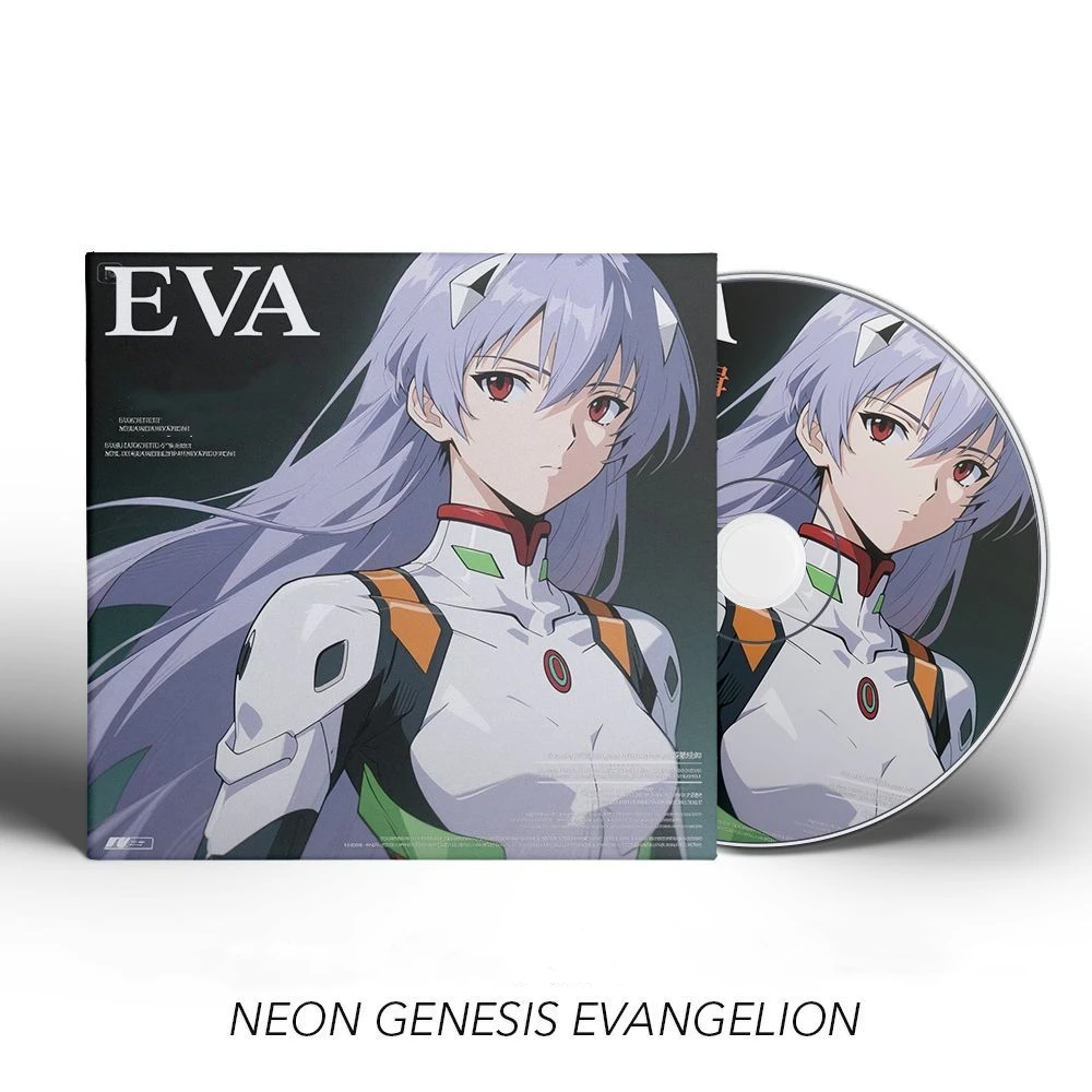 

NEON GENESIS EVANGELION Takahashi Yoko Music CD EVA 10th anniversary Album Soul's Refrain Music Record Cosplay Soundtracks Box