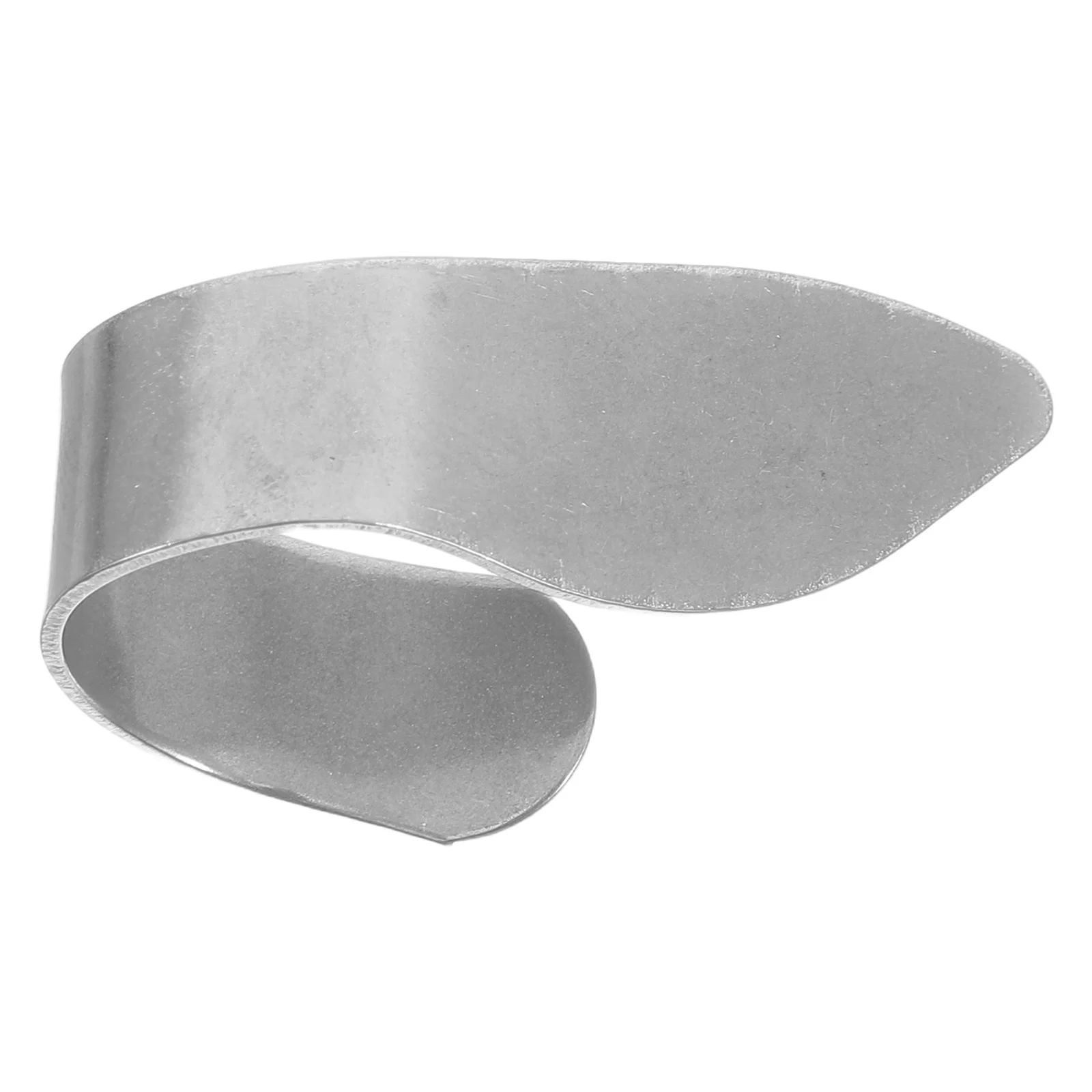 

La03b Stainless Steel Thumb Picks Ultra Thin Lightweight Durable for Guitar Ukulele Playing Long Lasting Guitar Parts