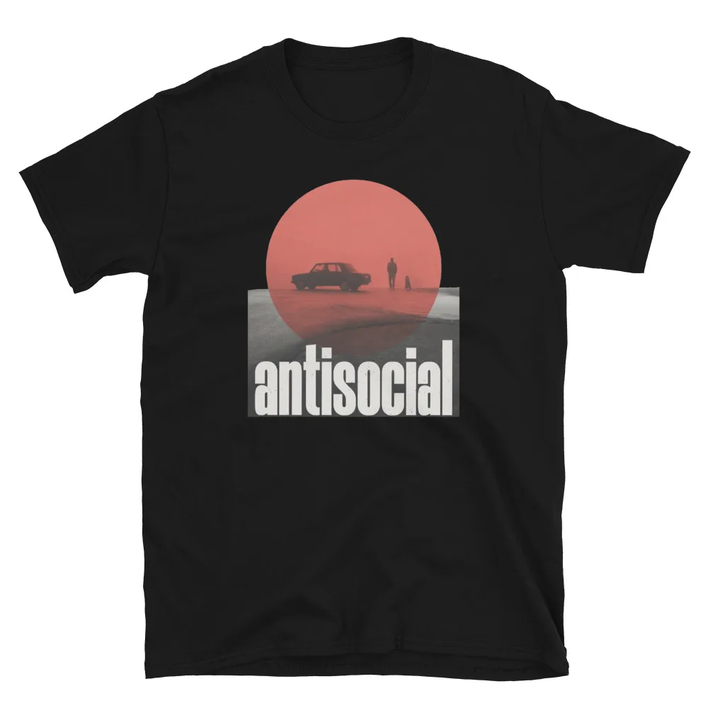 Antisocial Mental Health T Shirt Self Love