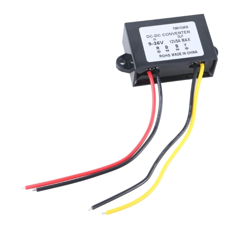 Heavy Duty 9V 36V To 12V 5A Step Up/Down Regulator, Suitable For Car And Outdoor Lighting