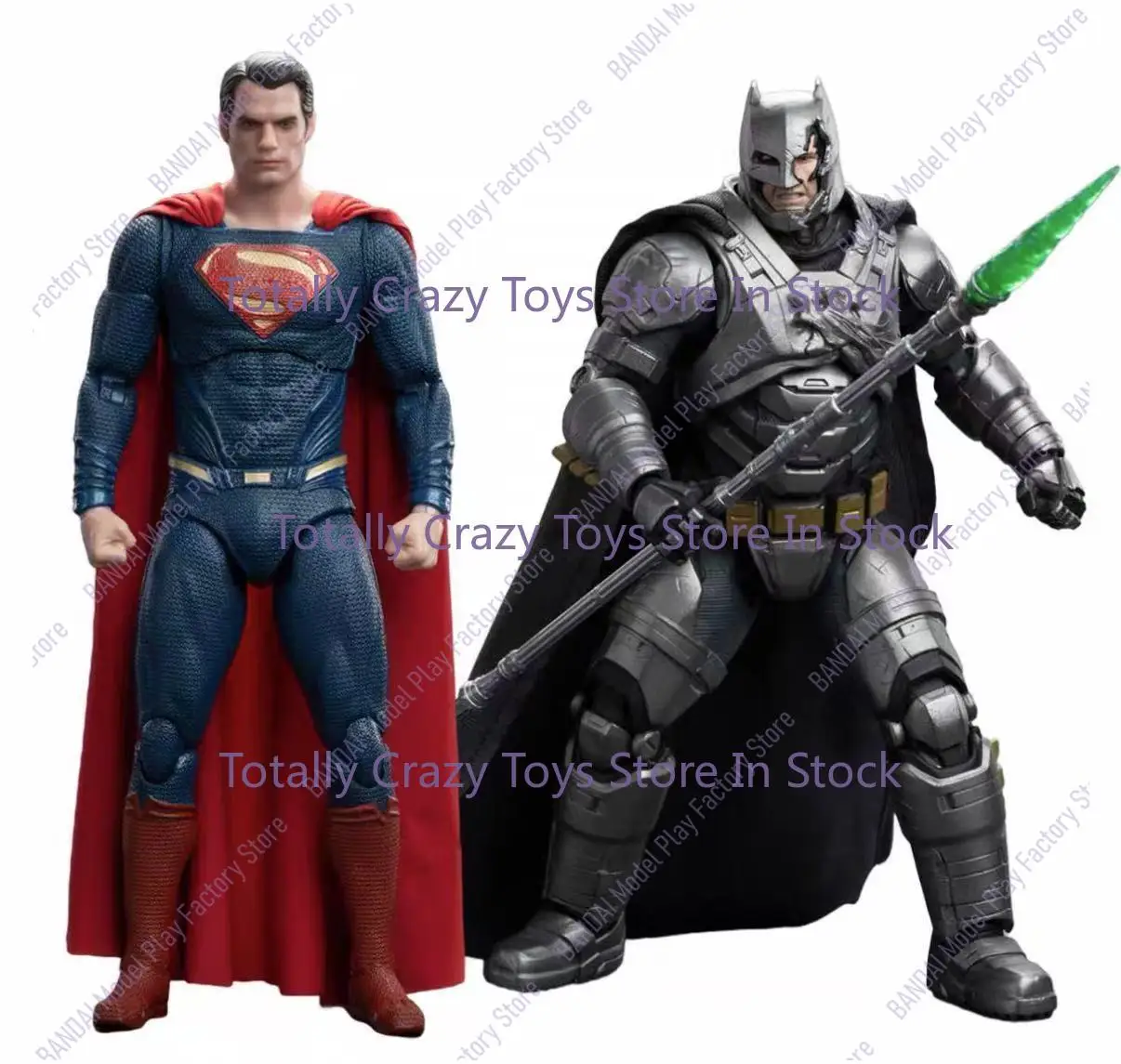 

In Stock Now 1:9 Battle Damage Edition Heavy Armor Bat Henry 2.0 BVS Luxury Set
