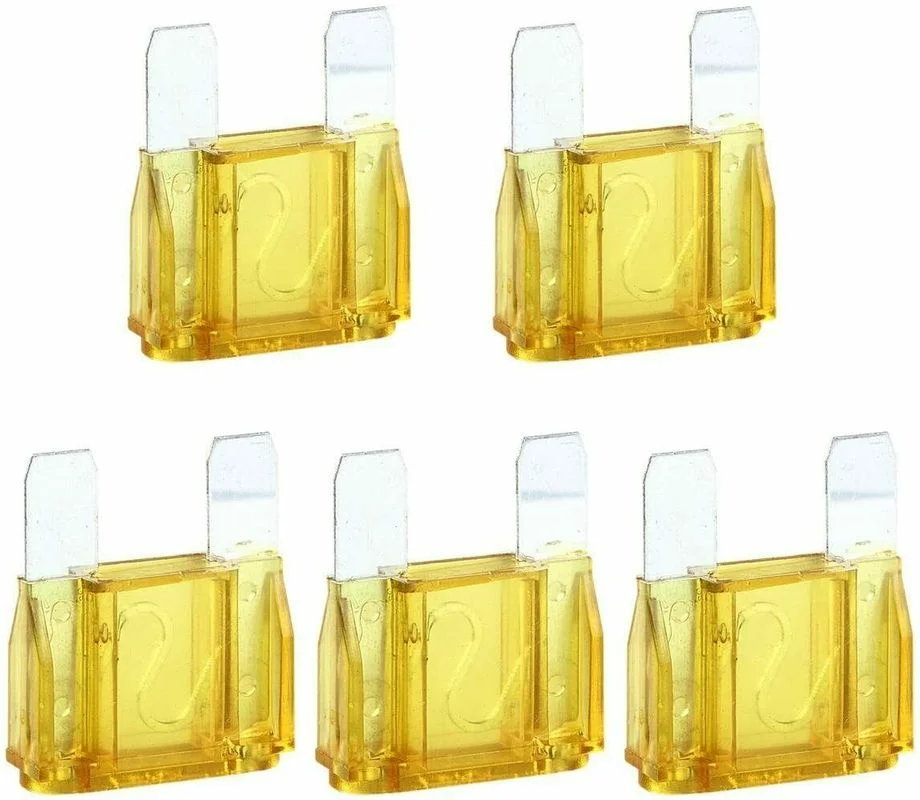 10/50/100pcs Aluminum Car Blade Fuse Kit for Car Boat Auto Small/Medium Size 3A 5A 7.5A 10A 15A 20A 25A 30A 35A 40A Fuse Set