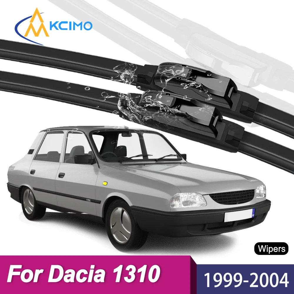 Mejore su sistema de limpiaparabrisas: 2 escobillas de goma premium para todas las estaciones para Dacia 1310 CN4 1999-2004, visión clara y duradera