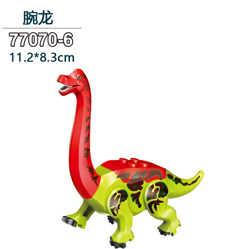 Dinosaurier Jurassic World Tyrannosaurus Rex Velociraptor Tyrannosaurus Bausteine Tierspielzeug Bausteine Kindergeschenk
