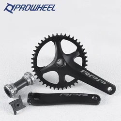 Road Bike Gravel Crankset Aluminum Alloy 170mm Hollow Crank Single Chainring 9-11S 42T MTB Bike Cranks With Bottom Bracket BB68