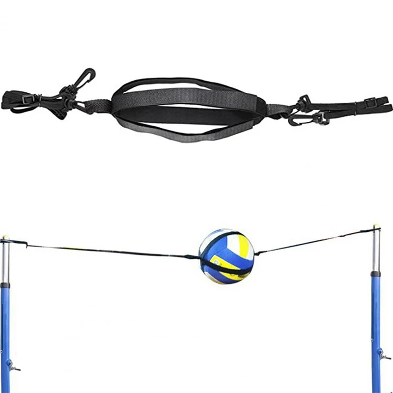 Equipamento de treino de voleibol, Aid Practice Trainer, Cinto ajustável para servir, Spiking, Return Ball, Novo