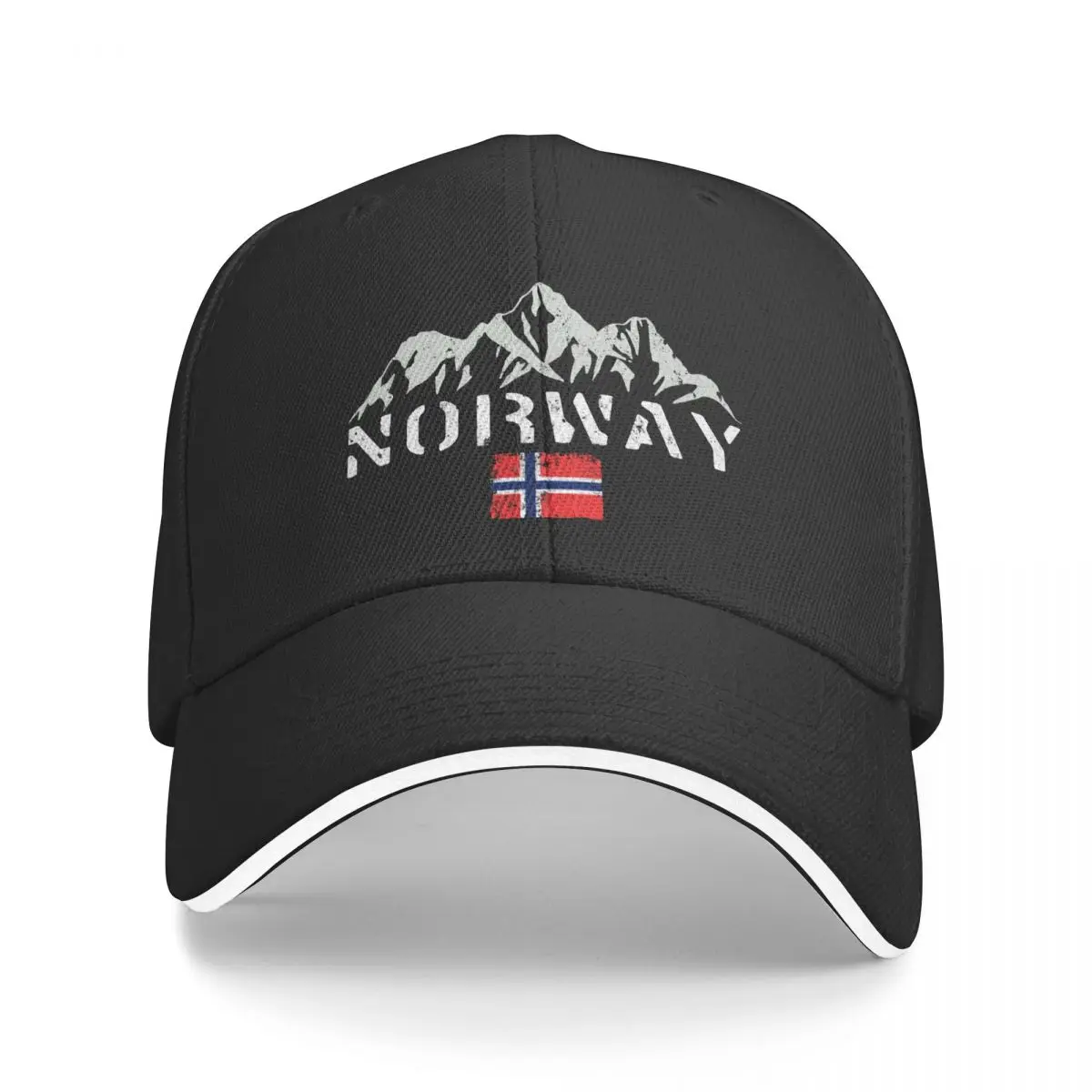 Norway Fjord Mountain Vintage Baseball Caps Peaked Men Women Hats