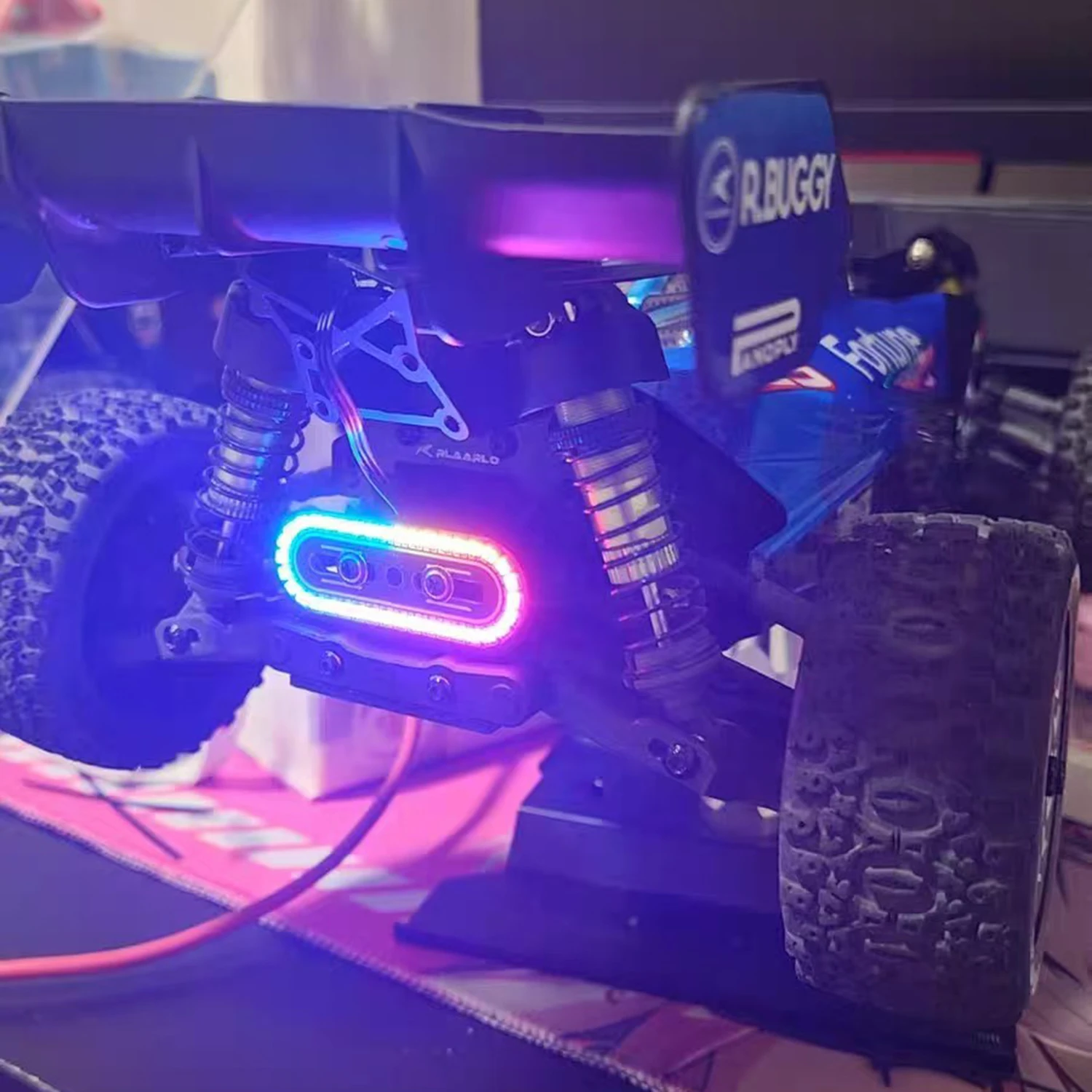 

LED Brake Light/throttle Linkage Tail Light for 1/10 RC Crawler Car Traxxas TRX4 Defender Bronco AXIAL SCX10 RC4WD D90 Tank 300