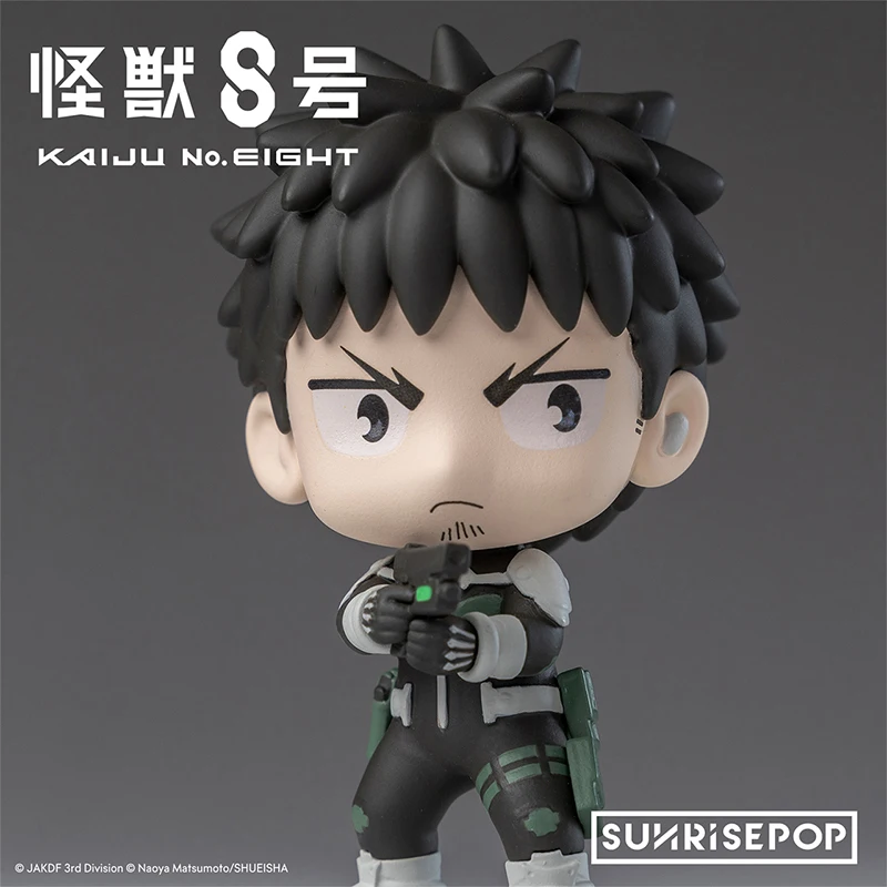 

Кайдзю No. 8. Фигурка Kafka Sousuke Hoshina Q Version No. 8. Аниме периферийный декор стола, игрушка в подарок