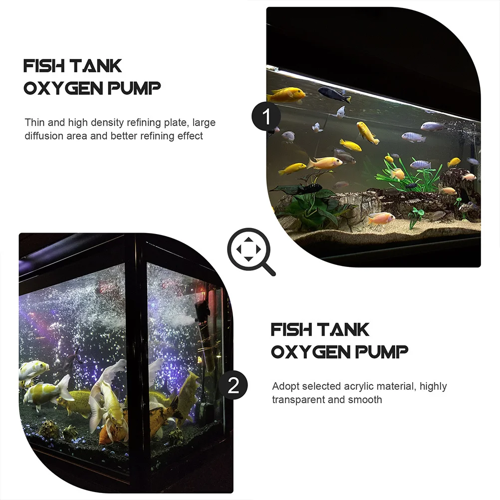

1Set Acrylic Co2 Diffuser Carbon Dioxide Diffuse System Oxygen Pump Bubble Stone for Planted Aquarium Fish Tank