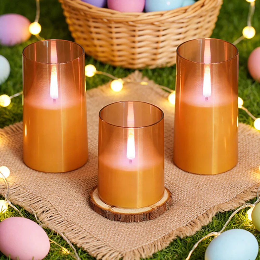 

Золотые акриловые беспламенные светодиодные свечи с таймером, регулируемой яркостью и эффектом мерцания для декора рождественского, новогоднего, юбилейного или свадебного стола, а также для ужина