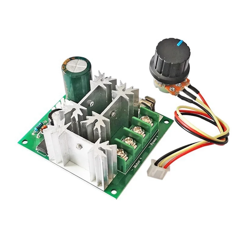 B23B DC 6-90V 15A Pulsbreite PWM Motordrehzahlregler 1000W DC Motorsteuerung Schalter Drehzahlregler SPS-Steuerung