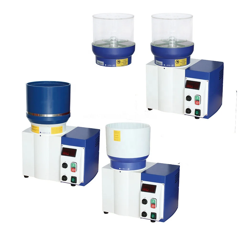 Jewelry Equipment Jewelry Magnetic Polishing Machine Gold Dry Grinding Machine Centrifugal Barrel Finishing Machine