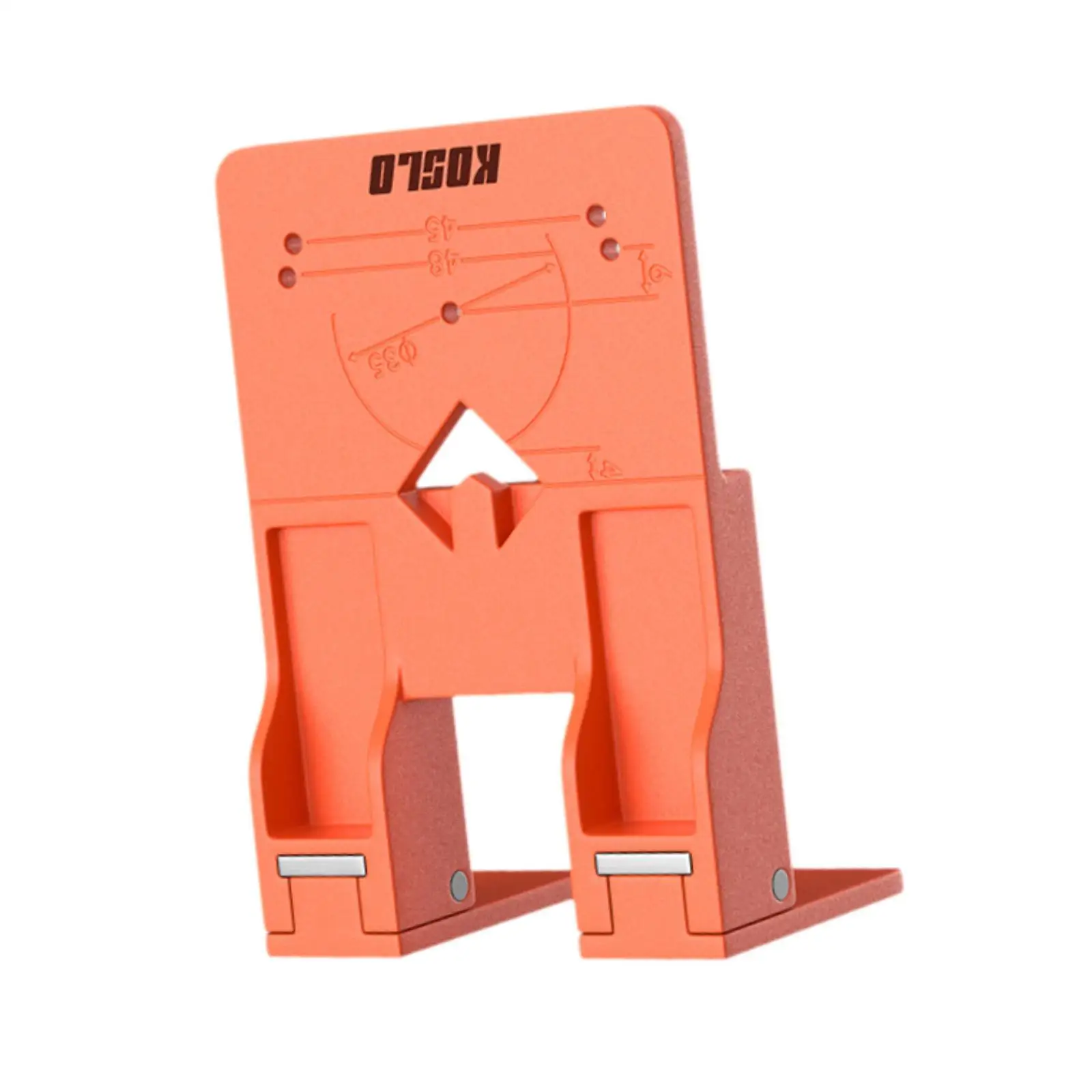 Simple Cabinet Hinge Jig for Door Mounting Nylon Concealed Hinge Positioning Fixture Ruler Woodworking Hardware Solution