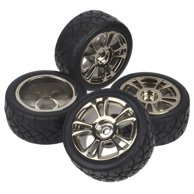 Pneus/pneus de borracha RC com rodas para Tamiya M-05 M-05Pro M06 M07 M-08 SW01 MB-01 T3-01M-Chassis