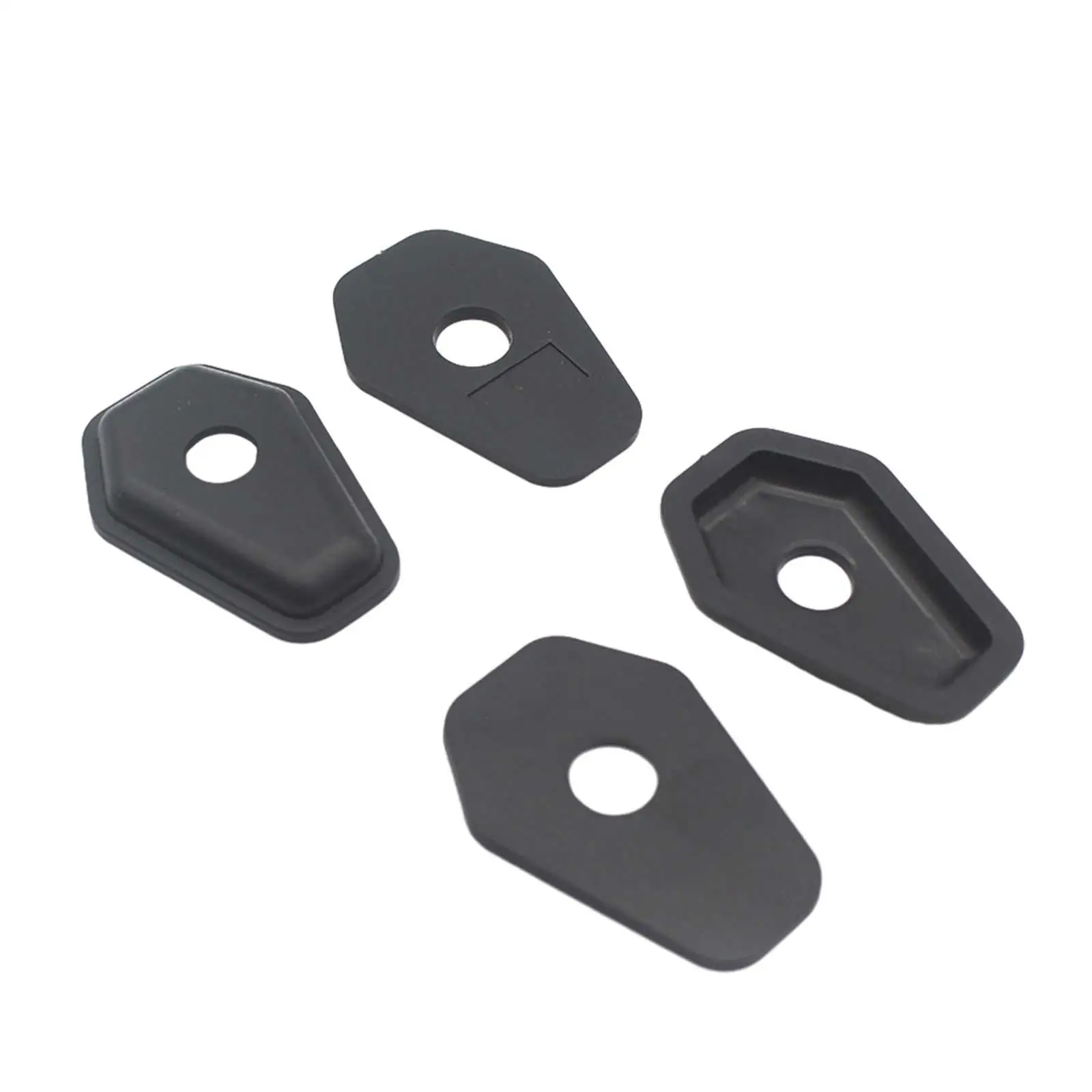 

4 Pieces Black Spacer Professional Motorcycle Accessories Turn Signals Indicator Adapter Spacers for Bandit 600 Accessories