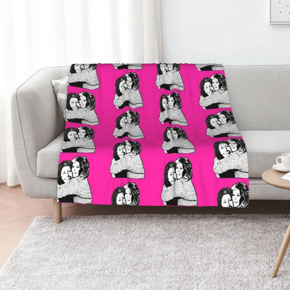 Grace and Frankie Throw Blanket Designers Plush Beautifuls Decorative Beds Luxury Brand Sleeping Bag Blankets