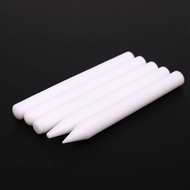 10Pcs/Set Knock Down Tap Down Tools White Nylon Pen Knock Down Tool Paintless Dent Repair Tools Hand Tool