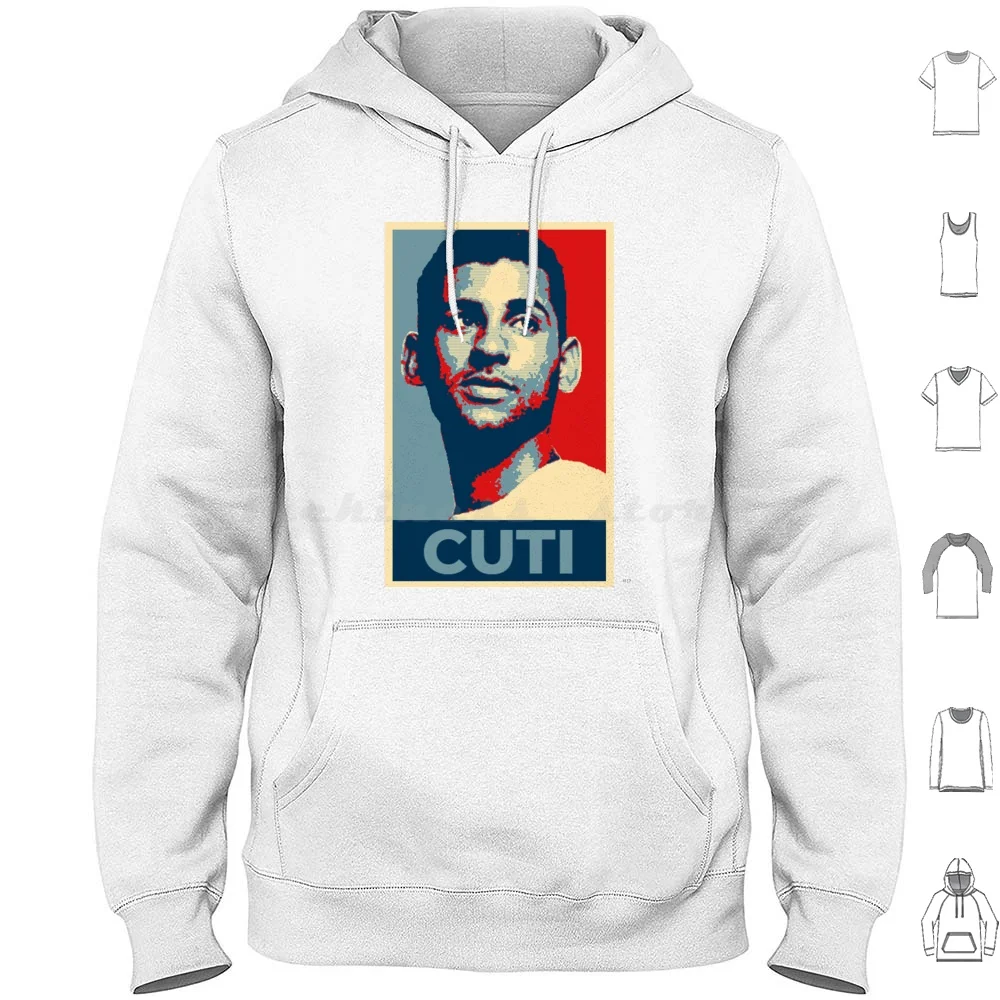 Sudaderas con capucha Cristian Romero-Hope de manga larga Hope Spurs Argentina Coys Soccer Football Epl Premiership Obama Shepherd