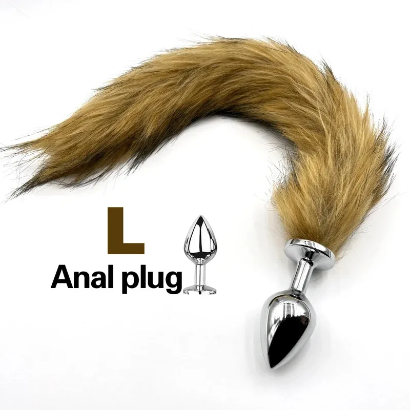 والنساء ألعاب الجنس 1 قطعة BDSM ثلاثة حجم الكلب الشرج الحيوان ذيل لعب الأدوار ألعاب الرجال