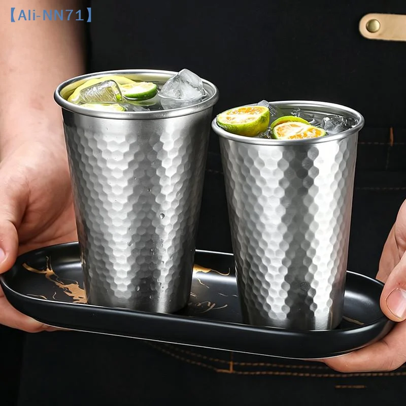 【NN71】Stainless Steel Nest Pattern Texture Water Mugs Double-Wall Keep Cold Beer Cup Coffee Travel Mug Anti-scalding Anti-fall - view 5