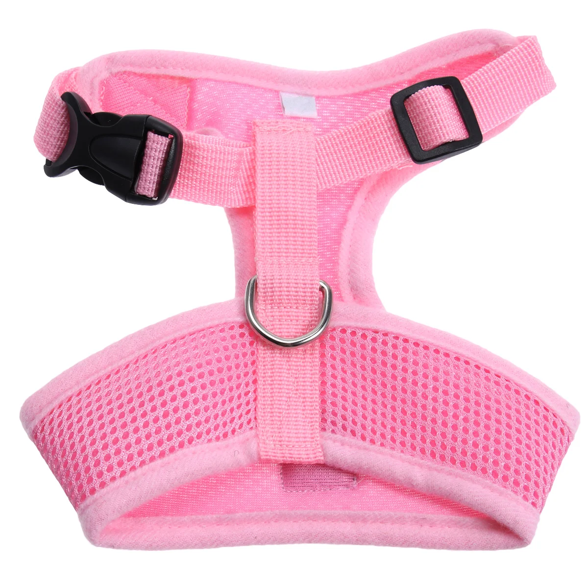 

Puppy Chest Carrier Pet Harness Dog for Pulling Adjustable Cooling Clothing Pink Suit with Handle