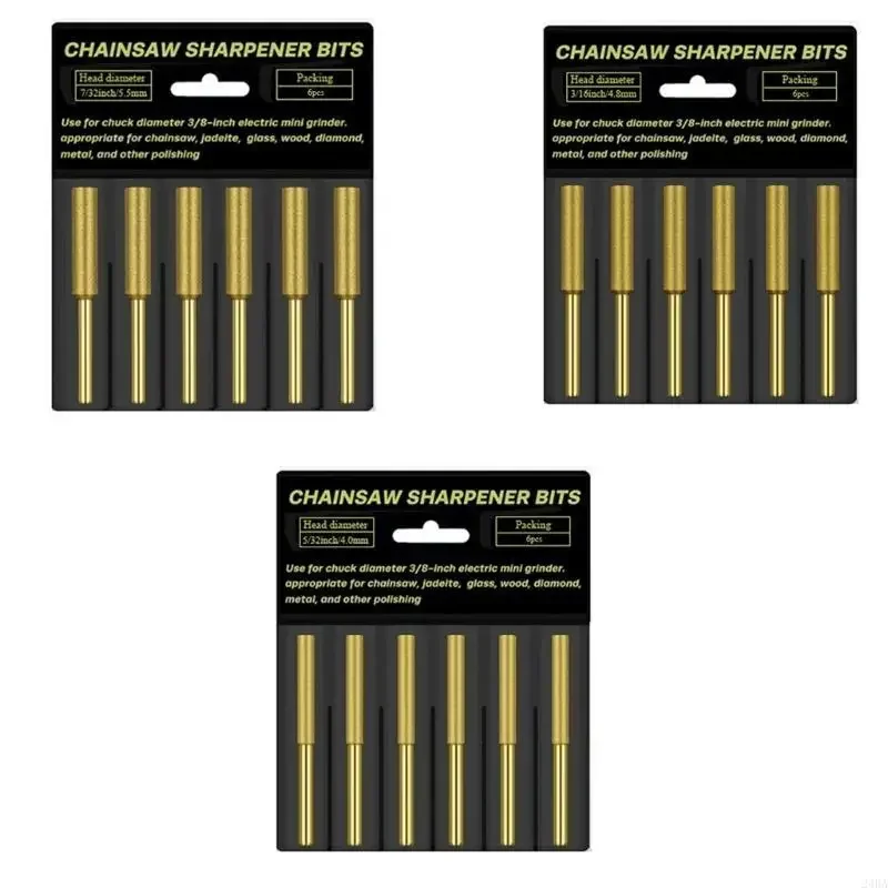 

Diamond Chainsaw Sharpener Chainsaw Sharpening Stone File 4mm, 4.8mm, 5.5mm