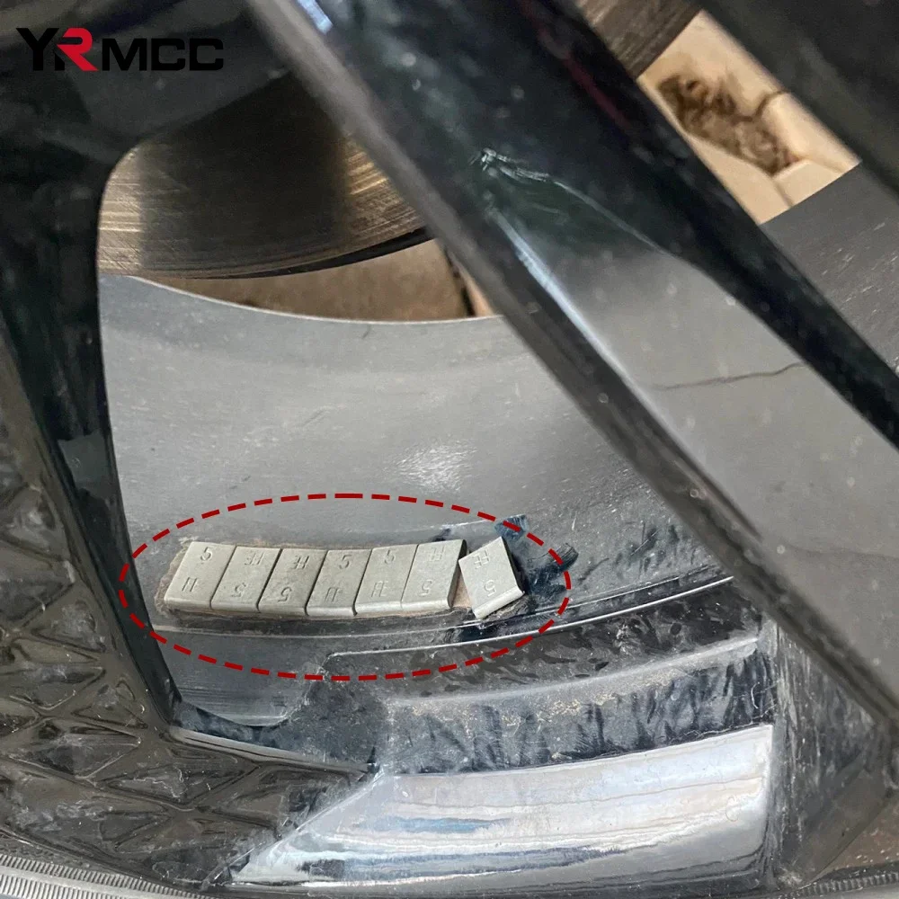 Car Tire Wheel Balancer Adhesive Iron Auto Tire Bar Tires Moto Tool Weight Bar Tyre for Automobile Tire Motorcycle Balancer Kit