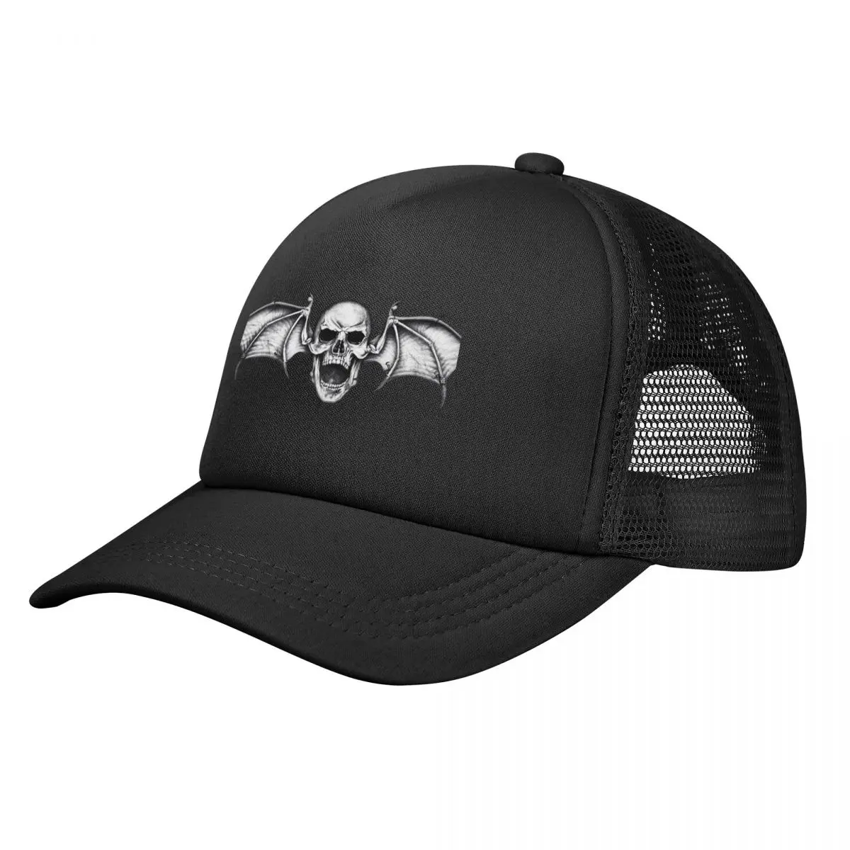 

Avenged Sevenfold Skull Baseball Cap Sunscreen derby hat Mens Hats Women's