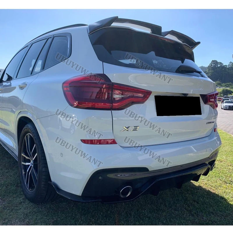 For BMW X3 IX3 G08 G01 New Design 2018-2023 ABS Rear Trunk Boot Lid Car Spoiler Ducktail Lip Wing