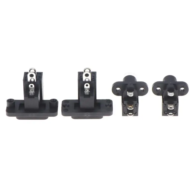 Children Electric Car Charging Port Long Service Life Plastic Round 6V 12V Replacement Parts for Ride-on Toy Fix