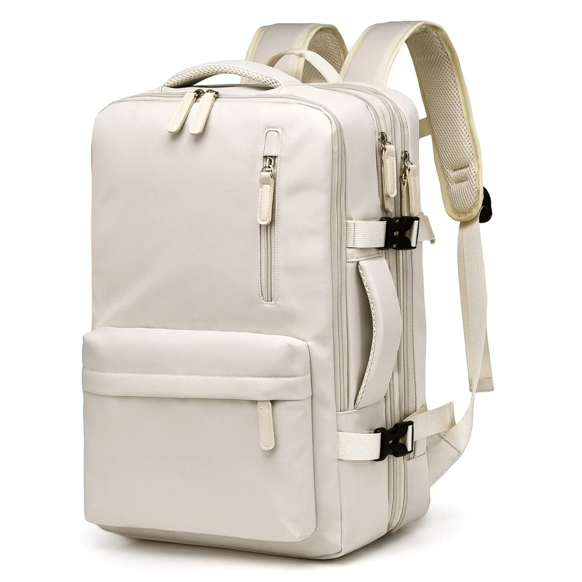 180° Expandable Multi-Layer Large Capacity Backpack for Men Women, Casual Travel Hiking Daypack with Flaptop Opening,Laptop Bag