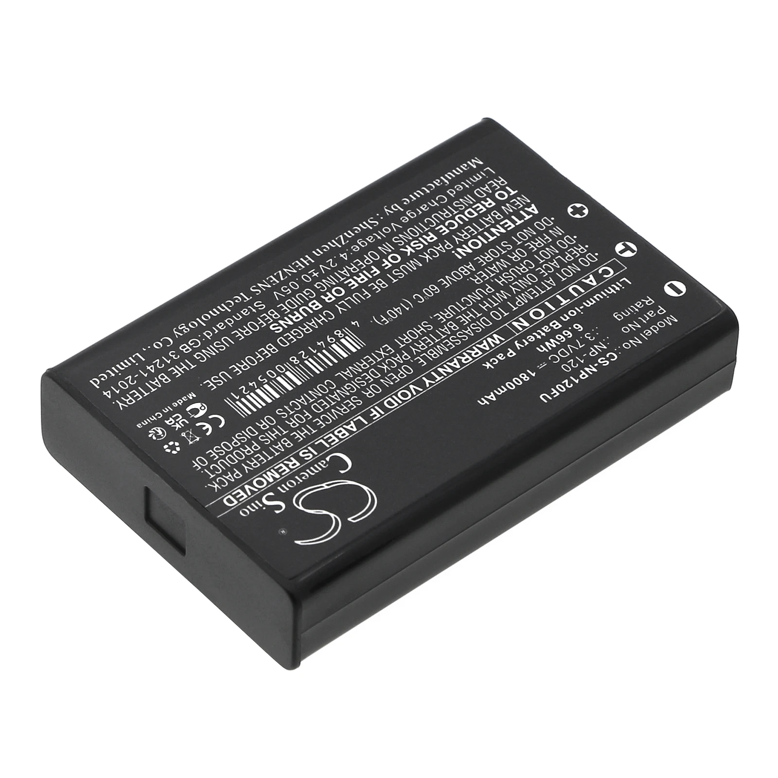 Camera Battery For Toshiba PA3790U-1CAM PA3791U-1CAM  PX1657 PX1657E-1BRS DXG-595V CAMILEO H30   X100  X100 HD HD170  HD170S