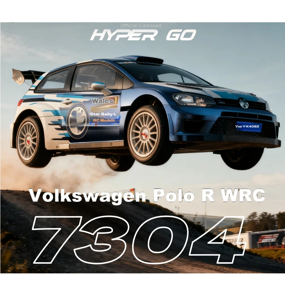 

7304 Large professional remote control toy car Polo 1:7 drift rally off-road racing brushless RC high-speed remote control car
