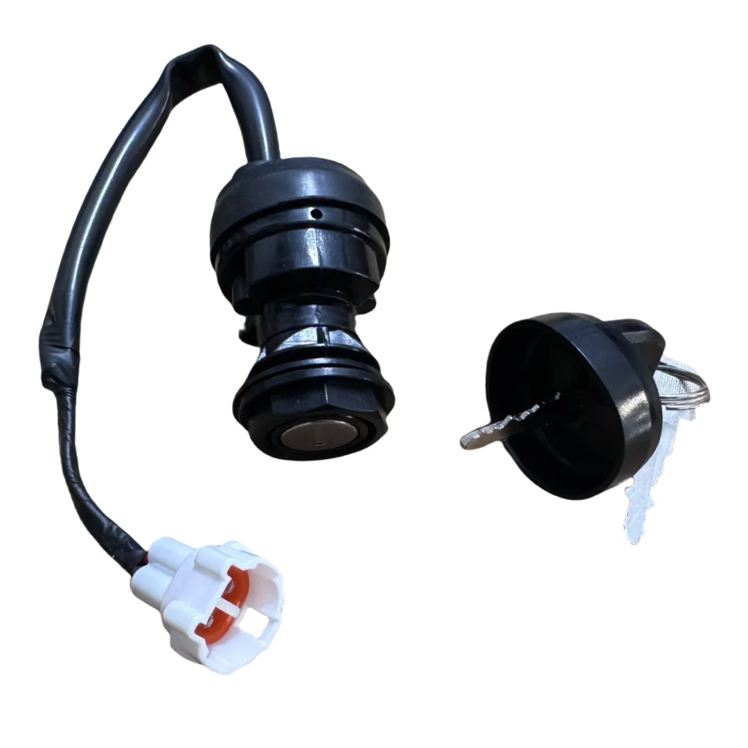Original Genuine All-Terrain Vehicle 2-Pin Ignition Lock Assembly Suitable for Hisun 400 Atv-4 400 Atv-8 P10300037200000