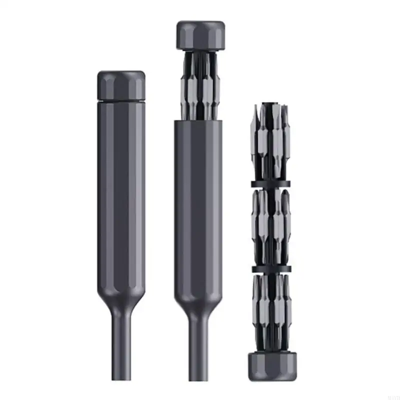 

Compactly MultiTool Screwdriver For Small Device Maintenance Including Screwdriver Heads Tweezers for Phone Repair M4YD