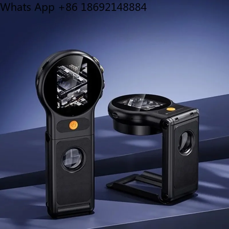 379 electron microscope handheld digital folding portable magnifying glass 2 million pixel