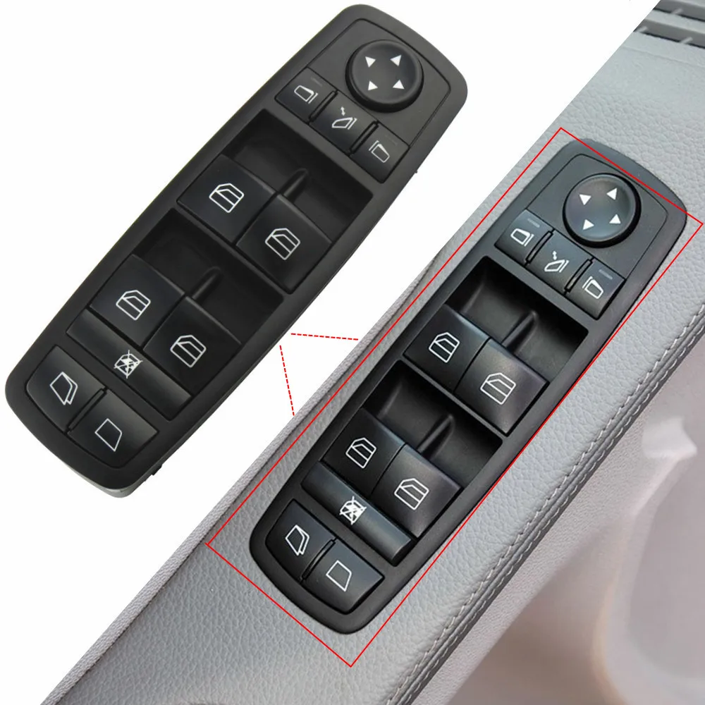 Auto Parts 2518300390 Driver Side Power Window Master Switch Control Button For Mercedes Benz GL R Class ML350 W251 X164 GL450