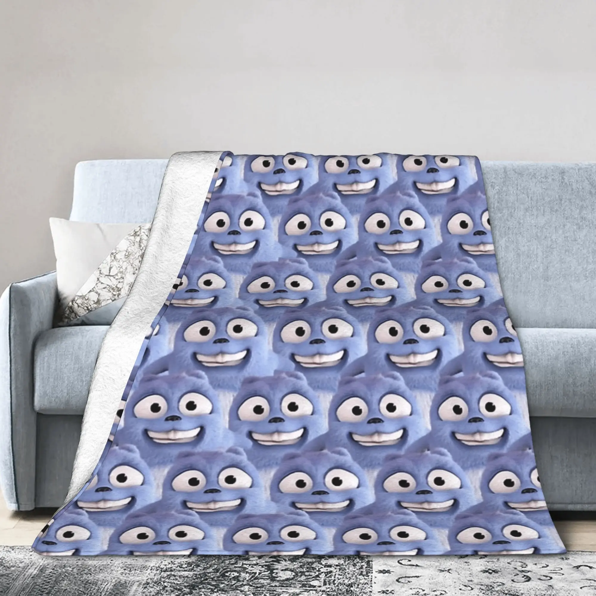 Grizzys and The Lemmings   Blanket  Warm Comfortable Plush Throw Blanket For Children Living Room Flannel Bedspread Bed Cover