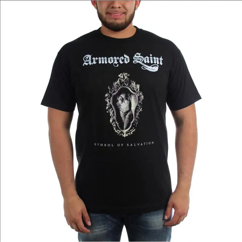 T-shirt noir blindé Saint 'Symbol of Salvation, toutes tailles