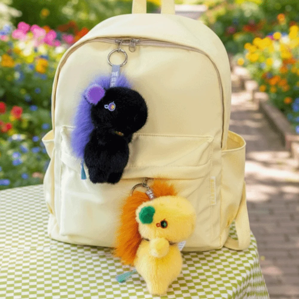 Cartoon Paard Knuffel Sleutelhanger Gevuld Schattige Pony Pluche Pop Hanger Zachte Sleutelhanger Simulatie Paard Speelgoed Sleutelhanger Kinderen Speelgoed