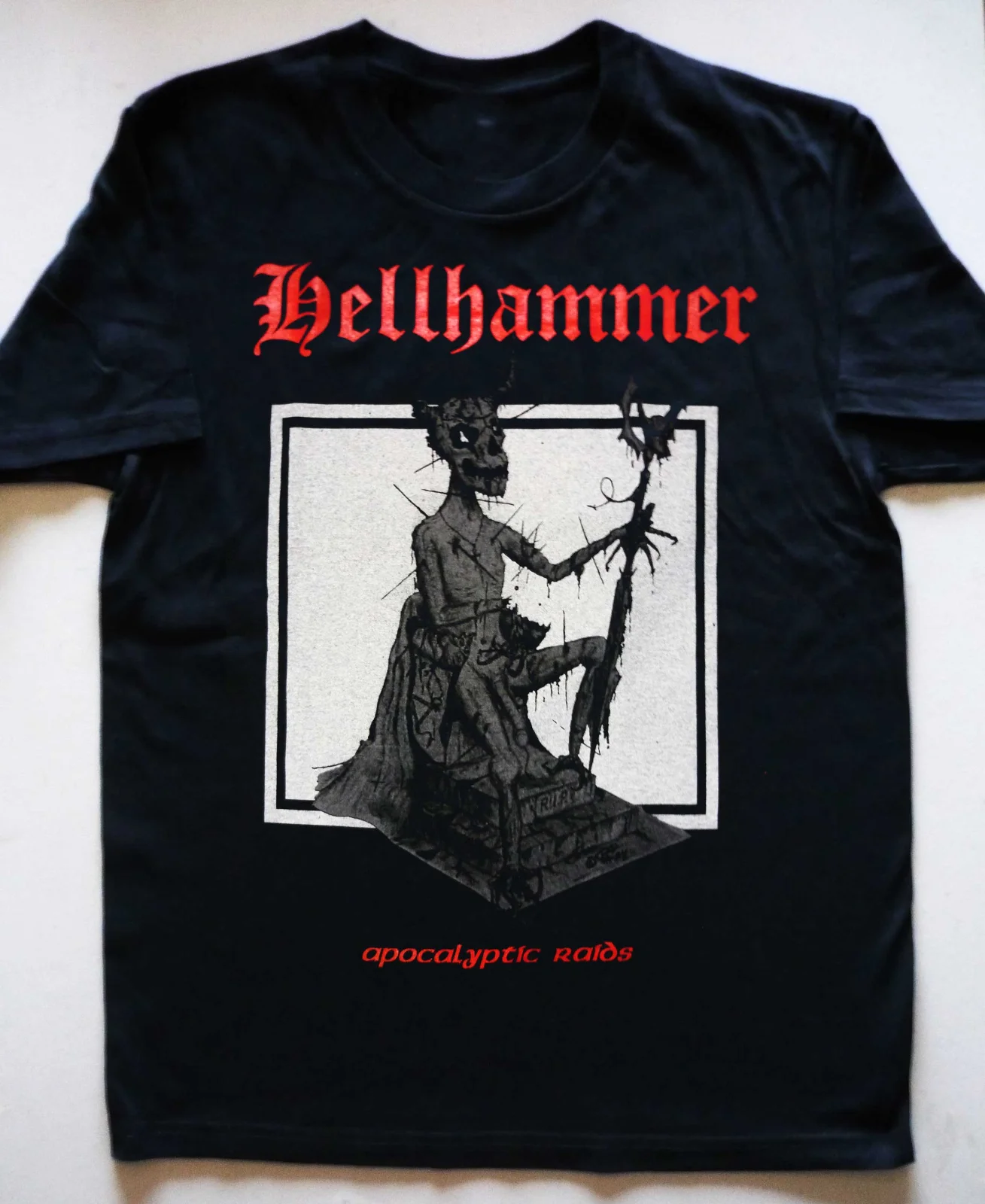 Collection Hellhammer Band Gift For Fan S-2345XL Black T-shirt S4910