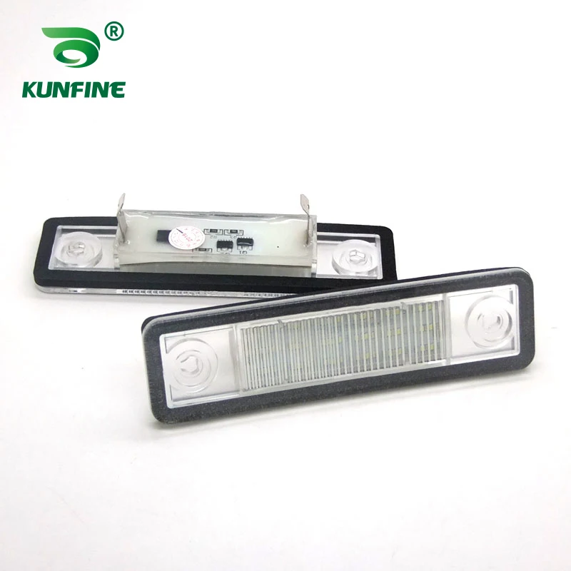 2PCs Car LED Number License Plate Light LED License Lamp For Opel Astra F Estate Astra G saloon Corsa B OEM No. 1224143/90213642