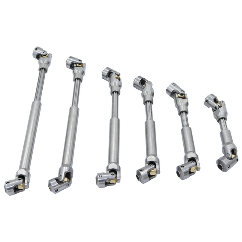 Universal Joint CVD Driveshaft For 1/14 Tamiya Truck 1/10 Axial SCX10 TRAXXAS TRX4 Car Upgrade Parts 67-86Mm