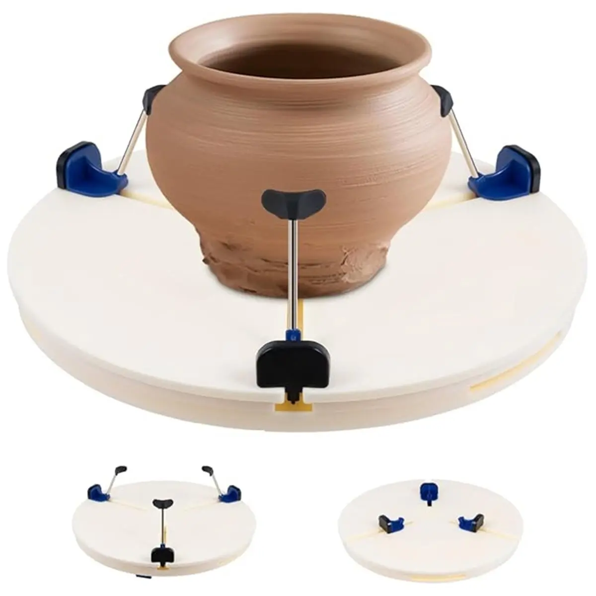 【COUNTDOWN DEAL】 Ceramic Art Center Clamp Tool - Essential Equipment for Artistic Repair and Creation