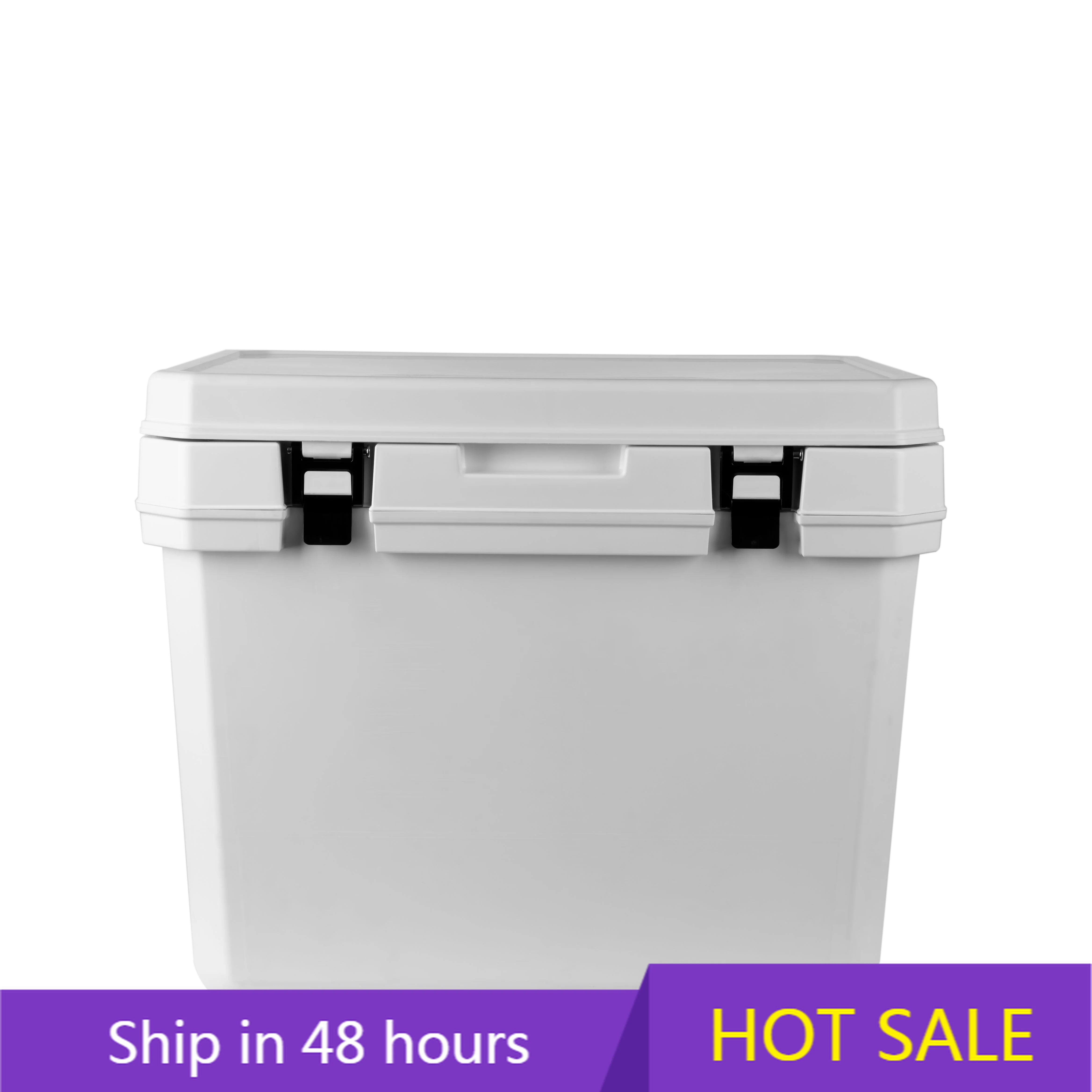 

POWER LEAP48L Campersville Food Grade Plastic Wheeled Cooler Box Camping Picnic Insulated Box for Fishing Camping Picnic Travel