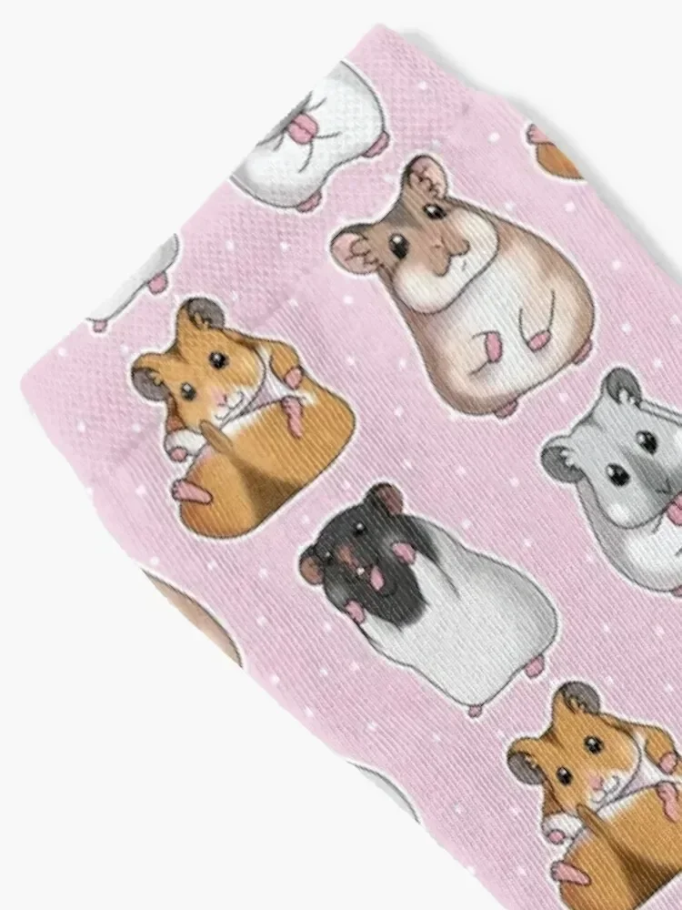 Hamster Pattern Socks japanese fashion cartoon Socks Woman Men's