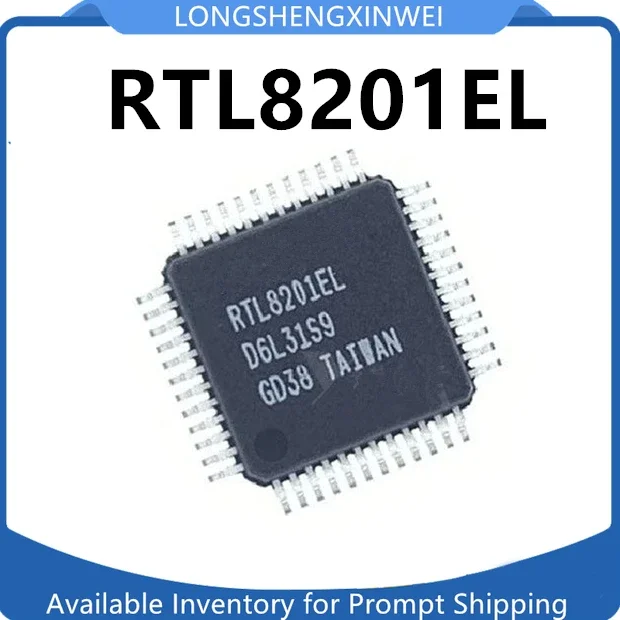 1PCS New RTL8102EL-VB-GR 8111DL 8103EL 8151DH 8211CL 8201EL-VC QFP48 Network Card Chip
